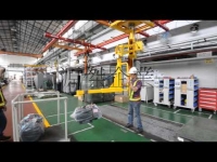 生產線機器組裝用之無重力平衡手臂 Globe Star manipulator for machine assembly line