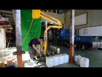 化學料桶搬運之無重力平衡手臂 Globe Star chemical container manipulator